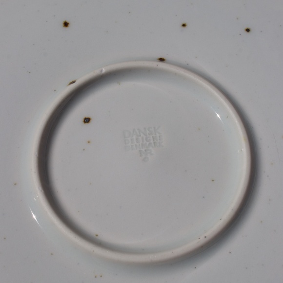 Dansk Midcentury Niels Refsgaard Brown Mist Large Plate Set Of 2 #1 - Picture 8 of 16